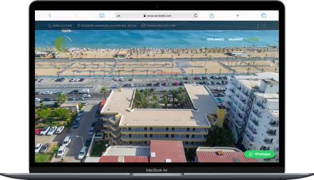 Esc Branding Google Premier Partner Sosyal Medya Ajansı Meta Reklam Yönetimi 82 Varol Otel web sitesi ve Instagram hesabı — ESC Branding referansı
